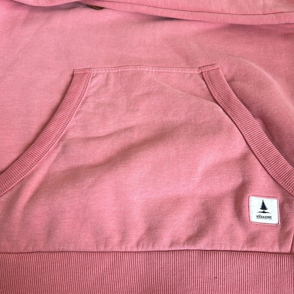 Wanakome Cassy Punch pullover hoodie brush french terry interior kangaroo pocket - Picture 16 of 16